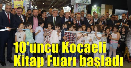   10'uncu Kocaeli Kitap Fuarı başladı