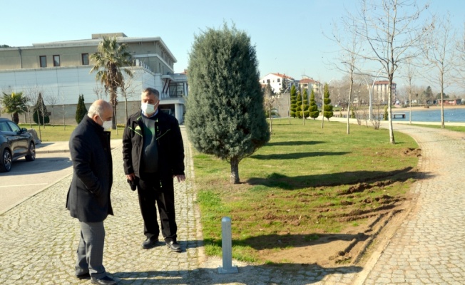 Karamürsel Kaykamı Canbaba, sahil düzenleme çalışmalarını inceledi