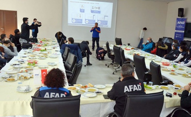 Bursa basınına AFAD eğitimi