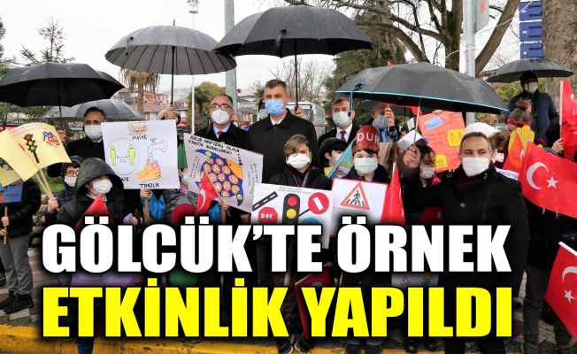 Gölcük’te örnek etkinlik yapıldı