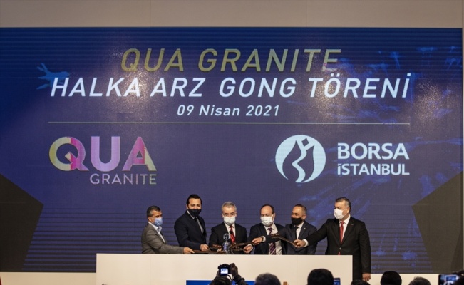 Borsa İstanbul’da gong Qua Granite için çaldı