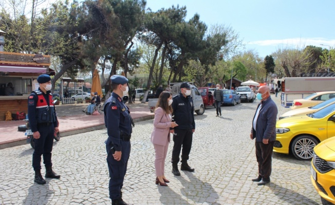 Bozcaada'da dinamik denetim faaliyeti gerçekleştirildi