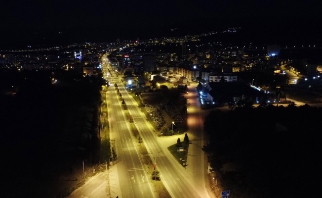 Bursa ve çevre illerde sokağa çıkma kısıtlamasına uyuluyor