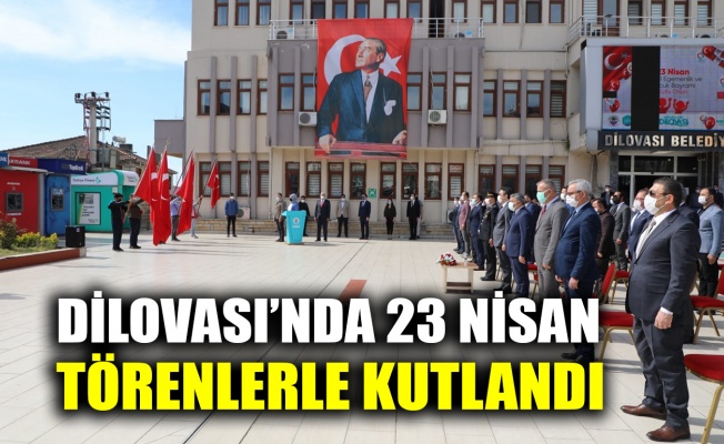 Dilovası’nda 23 Nisan törenle kutlandı