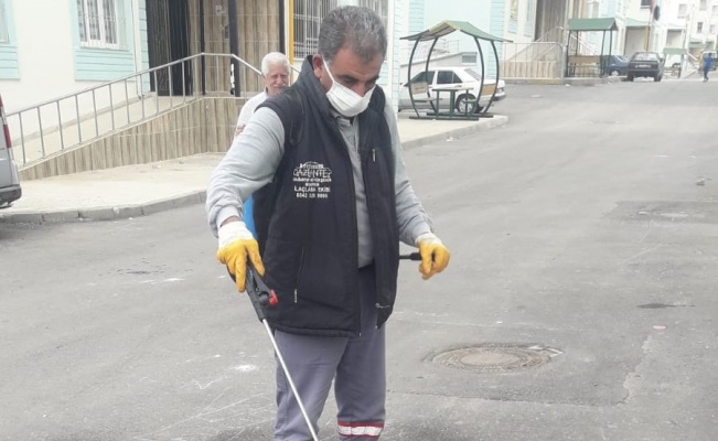 Gaziantep'te toprak piresi mücadelesi