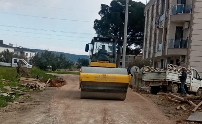 İzmir Bergama'da imar yollarına düzenleme