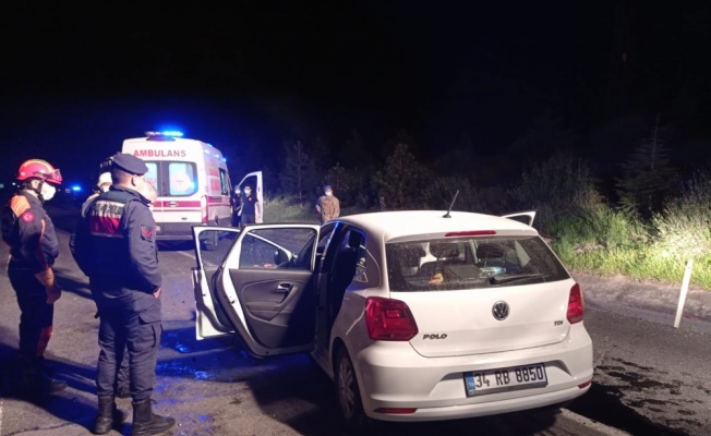 Tekirdağ'da kamyona arkadan çarpan otomobilin sürücüsü yaşamını yitirdi