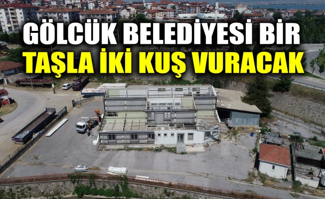 Gölcük Belediyesi bir taşla iki kuş vuracak