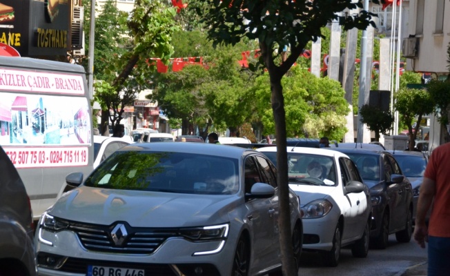 Keşan'da  kademeli normalleşmenin başlamasıyla yoğunluk arttı