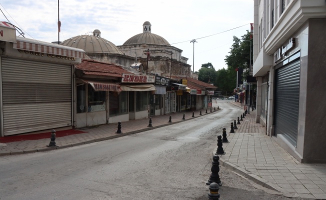 Trakya'da sokağa çıkma kısıtlaması nedeniyle sessizlik hakim