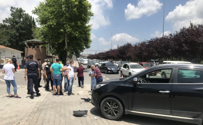 Bilecik'te otomobil ile elektrikli motosiklet çarpıştı: 1 yaralı