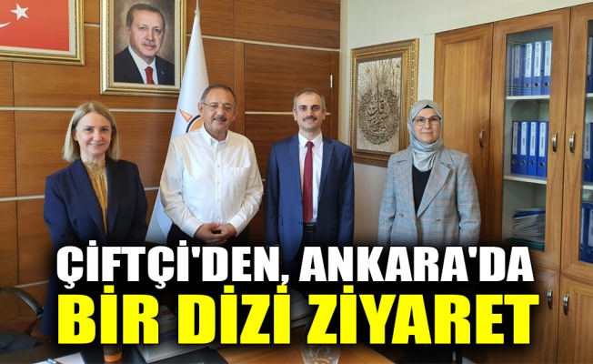 Çiftçi'den, Ankara'da bir dizi ziyaret