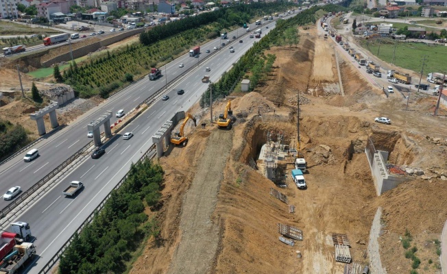 Gebze’deki dev projede yol genişletme ve köprü inşası