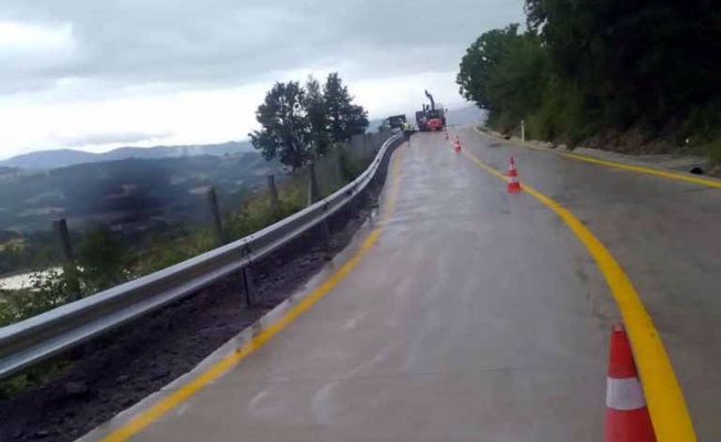 Kocaeli Karamürsel’de kırsal yollar artık daha güvenli