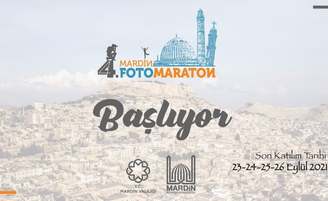 Mardin’de Foto Maraton 2021 heyecanı başlıyor