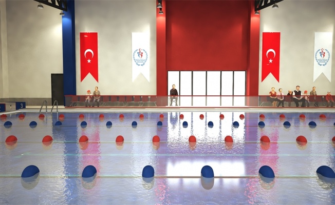 Tavşancıl Yarı Olimpik Yüzme Havuzu’nun temeli atılıyor