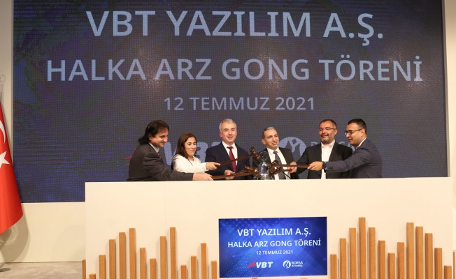 Borsa İstanbul’da gong, VBT yazılım için çaldı