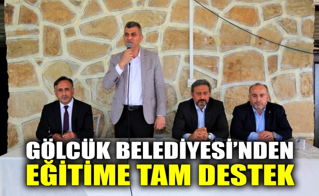 Gölcük Belediyesi’nden eğitime tam destek