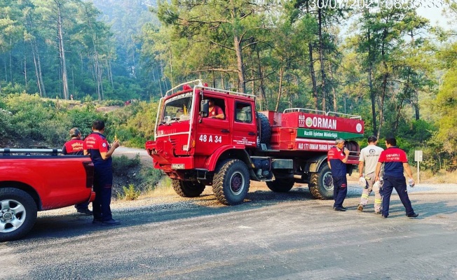 Marmaris’teki yangın hemen her yerde!