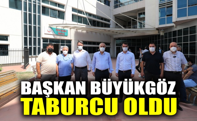 Başkan Büyükgöz taburcu oldu