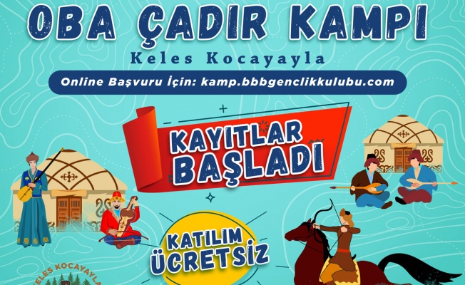 Bursa Kocayayla’da kamp zamanı