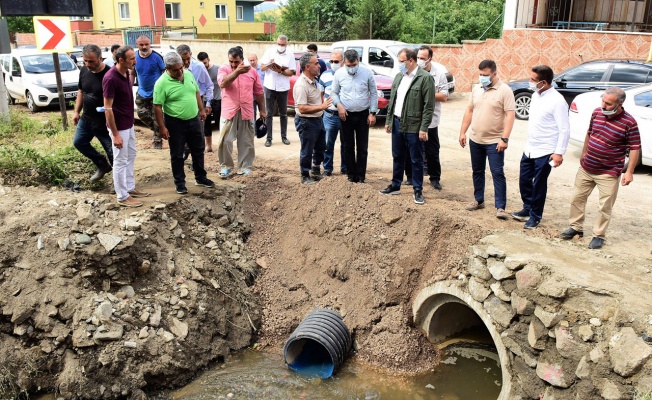 Bursa Yıldırım’da sel seferberliği