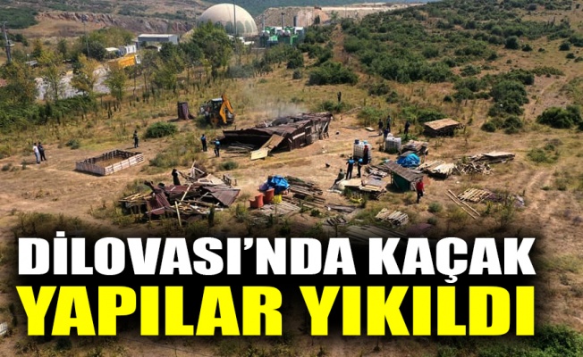 Dilovası’nda kaçak yapıya geçit yok