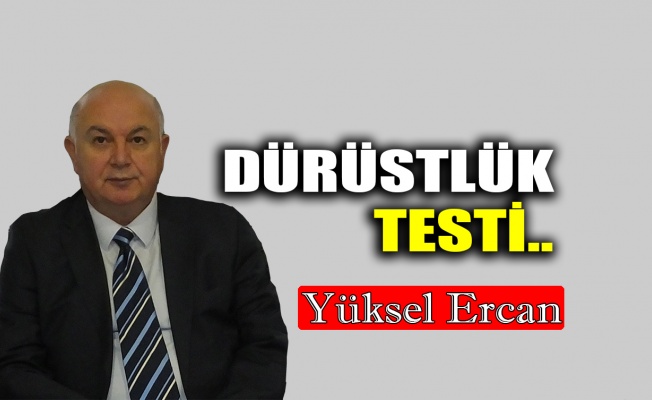 Dürüstlük testi..