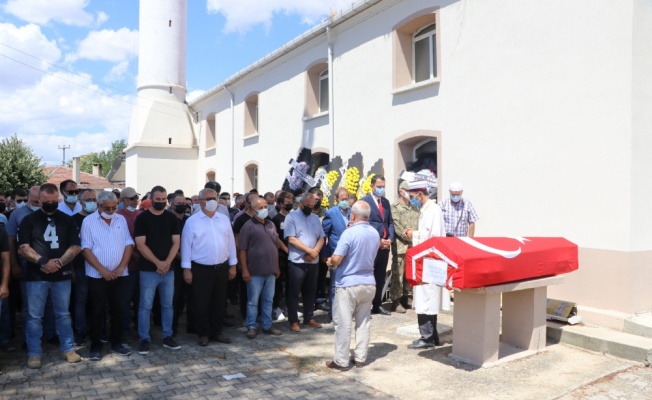 Edirneli gazi askeri törenle son yolculuğuna uğurlandı