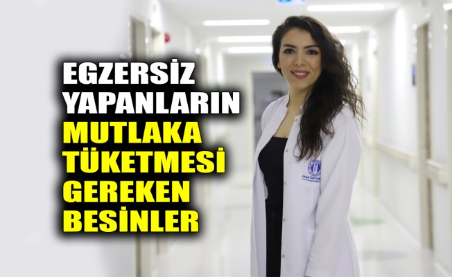 Egzersiz yapanların mutlaka tüketmesi gereken besinler