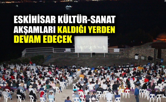 Eskihisar Kültür-Sanat Akşamları kaldığı yerden devam edecek