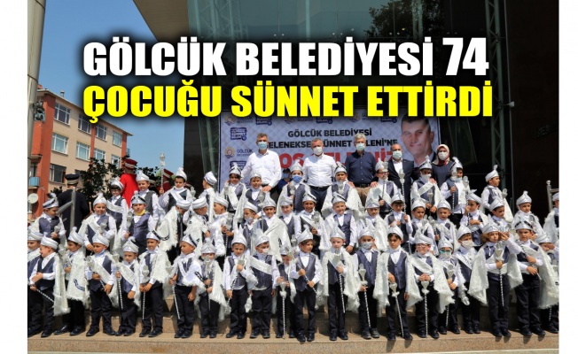 Gölcük’te muhteşem sünnet şöleni