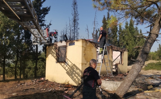 Kocaeli'de çıkan ev yangını söndürüldü