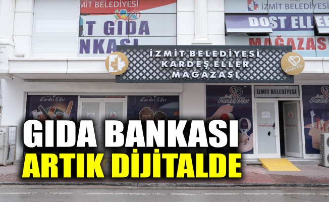 Gıda Bankası artık dijitalde