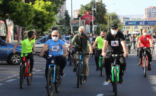 Kayseri sağlık için 'pedal'ladı