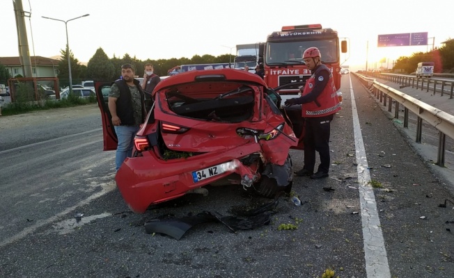 Sakarya'daki trafik kazalarında 1 kişi öldü, 2 kişi yaralandı