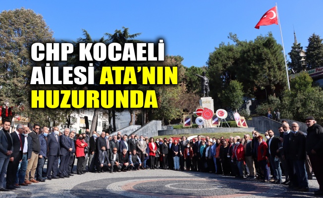 CHP Kocaeli ailesi Ata’nın huzurunda