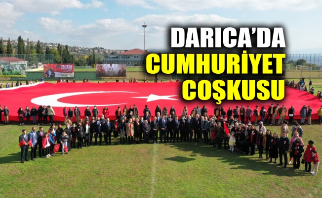 Darıca’da Cumhuriyet coşkusu