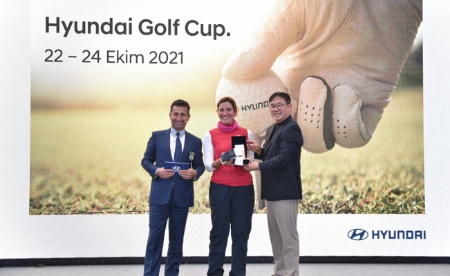 Hyundai Golf Cup birincileri ödüllerine kavuştu