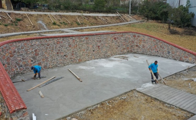 İzmit Sepetçiler Köyü'nde modern park inşa ediliyor