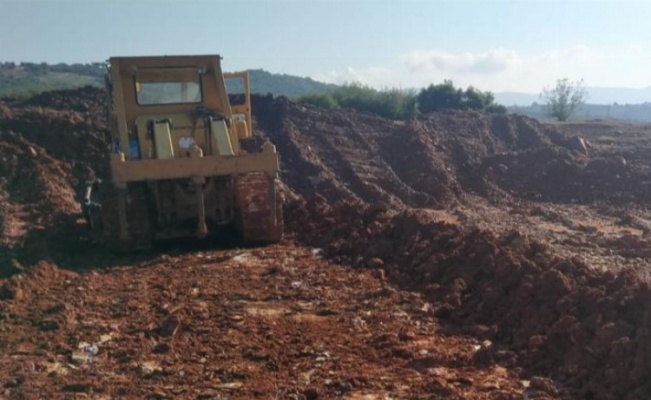 Manisa Salihli'de göletler bakıma alındı 