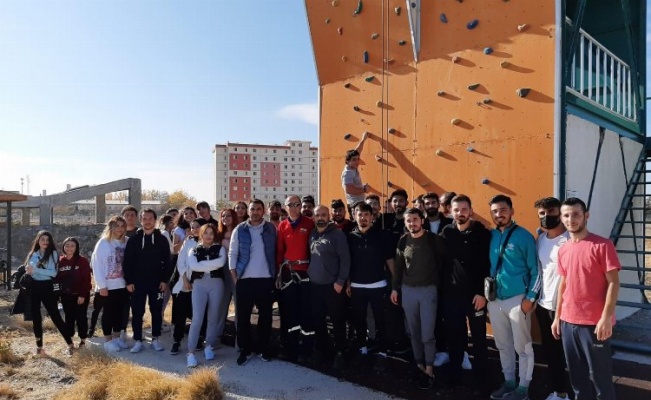 Aksaray Üniversitesi'nde doğa sporları ilgi görüyor 