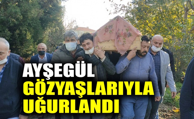 Ayşegül gözyaşlarıyla uğurlandı