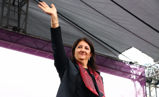 HDP Eş Genel Başkanı Buldan, partisinin Tekirdağ mitinginde konuştu: