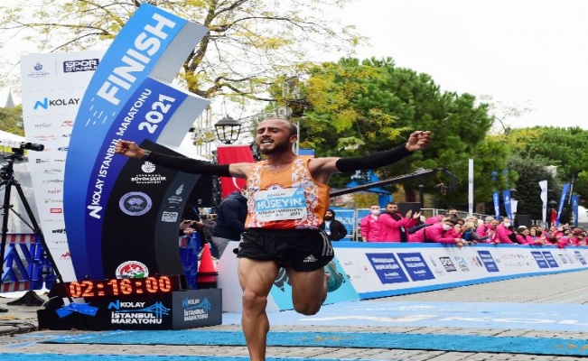 İstanbul Maratonu'nda 36 yıllık rekoru Hüseyin 'can'landırdı!