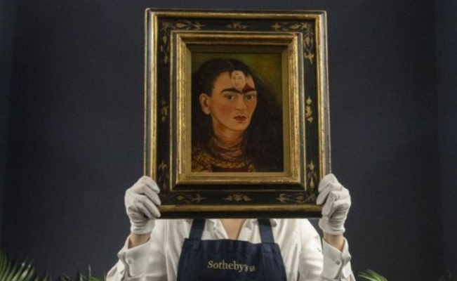 Kahlo'nun otoportresine 34,9 milyon dolar! 