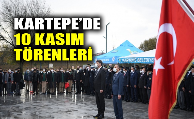 Kartepe’de 10 Kasım törenleri