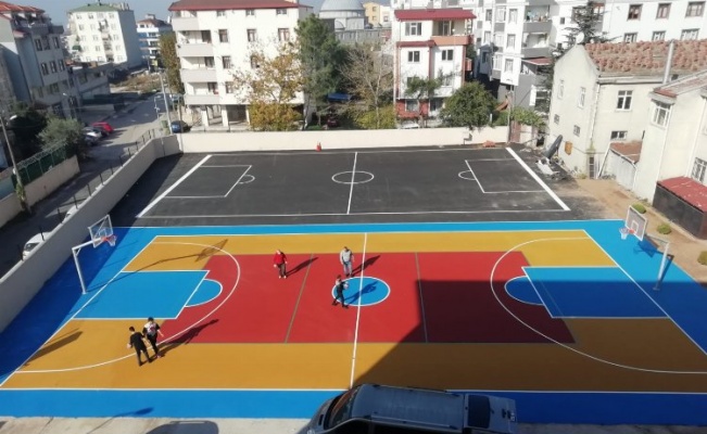 Kocaeli'nde Körfez Tuncer Şen Fen Lisesi potasız kalmadı 