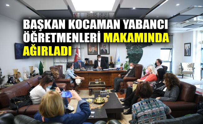 Kocaman yabancı öğretmenleri ağırladı