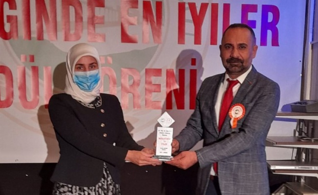 Kütahya Belediye Başkanı Işık'a 'En İyiler' ödülü 